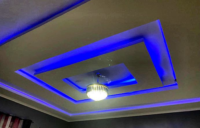 Dari la POP na taa za LED za rangi — Gibons Electrical Solutions, Dar es Salaam