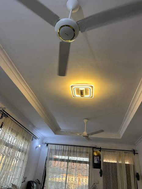 Paneli ya LED na feni ya dari — Gibons Electrical Solutions, Dar es Salaam